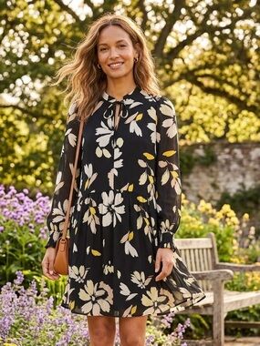IN WEAR Copenhagen Black Floral Dress